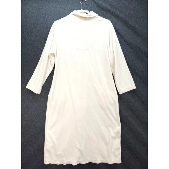 Karen Neuberger Velour Full Zip Robe Pockets Sleepwear Nightgown Sz M Blush Pink - Picture 2 of 9